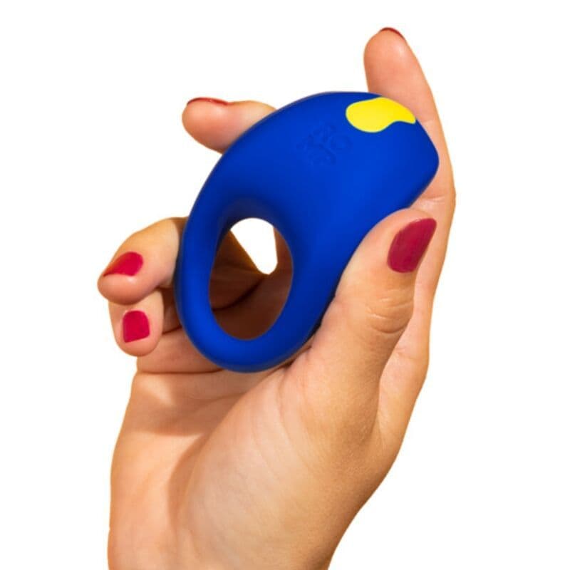 ROMP - JUKE SILICONE PENIS RING WITH CLITORAL STIMULATION VIBRATOR 4