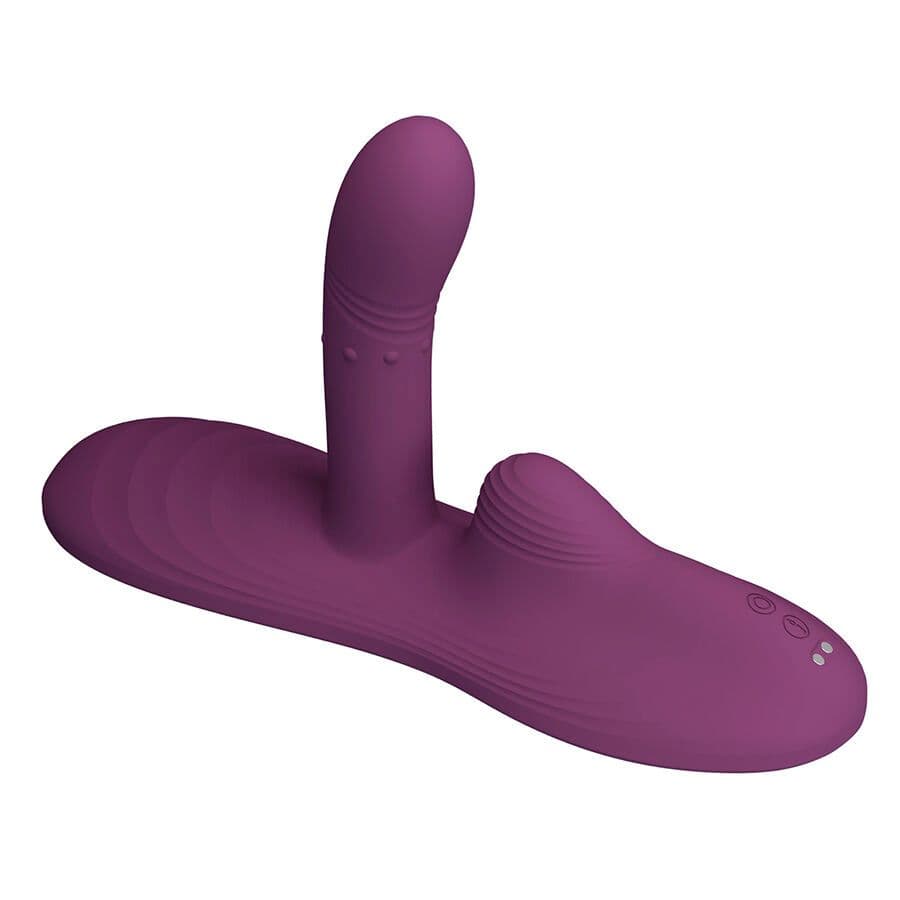 PRETTY LOVE LUKA - SJEDEĆI VIBRATOR S UČINKOM GRIJANJA I DALJINSKIM UPRAVLJAČEM 3