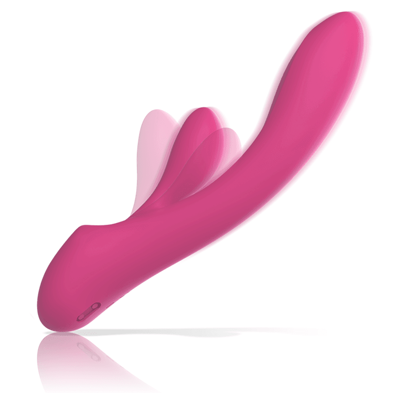 INTENSE - VIBRATORE LUIGI RABBIT SILICONE LIQUIDO ROSA 2