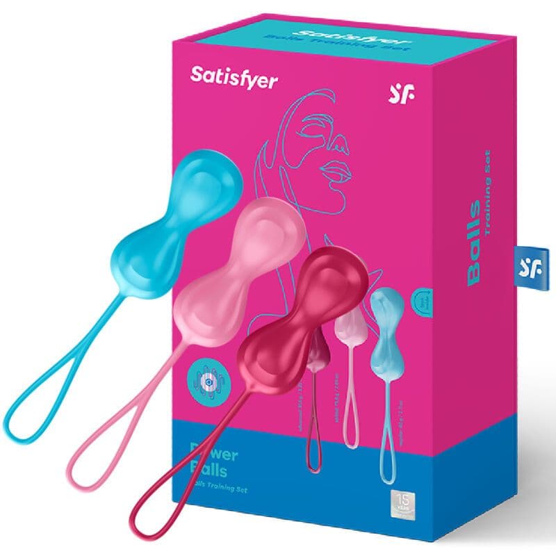 SATISFYER - LOVEBALLS TRAININGSSET 1 2
