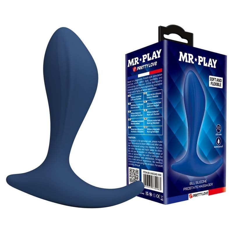 MR PLAY - Plavi masažer prostate 2