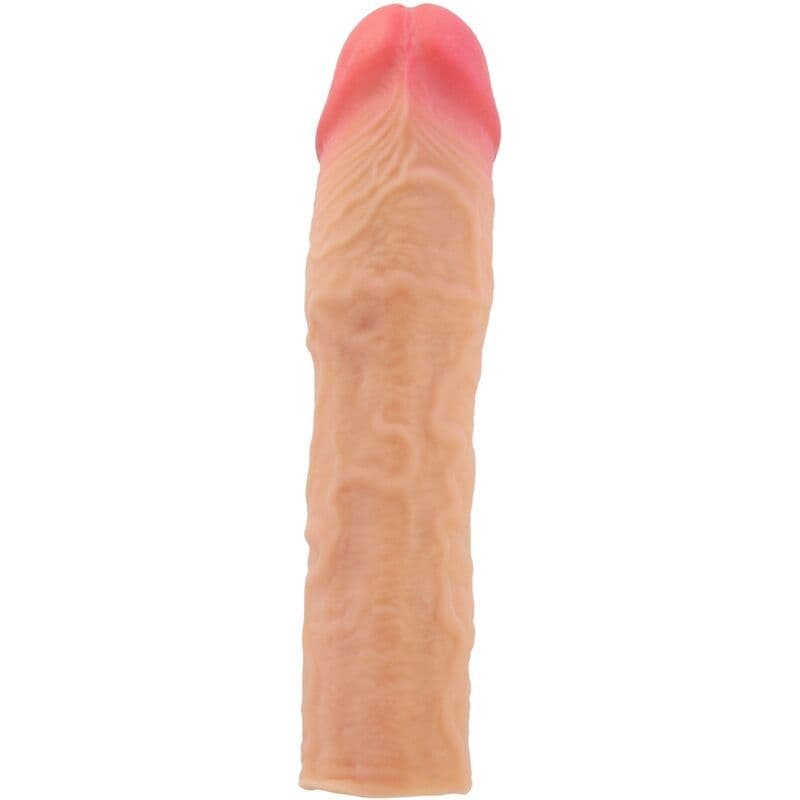 PRETTY LOVE - STEVENSON NAVLAKA ZA PENIS S 7,6 CM PRODUŽETKOM, PRIRODNA BOJA 2