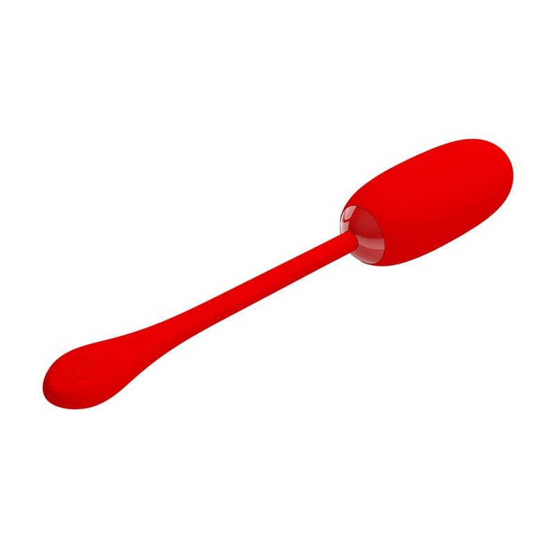 PRETTY LOVE - UOVO VIBRANTE JULIUS IMPERMEABILE-RICARICABILE ROSSO 2