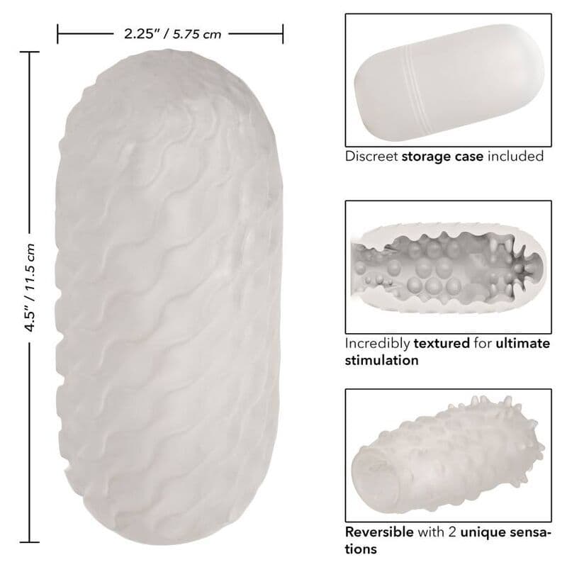 CALEXOTICS - REVERSIBLE NUBBY STROKER 2