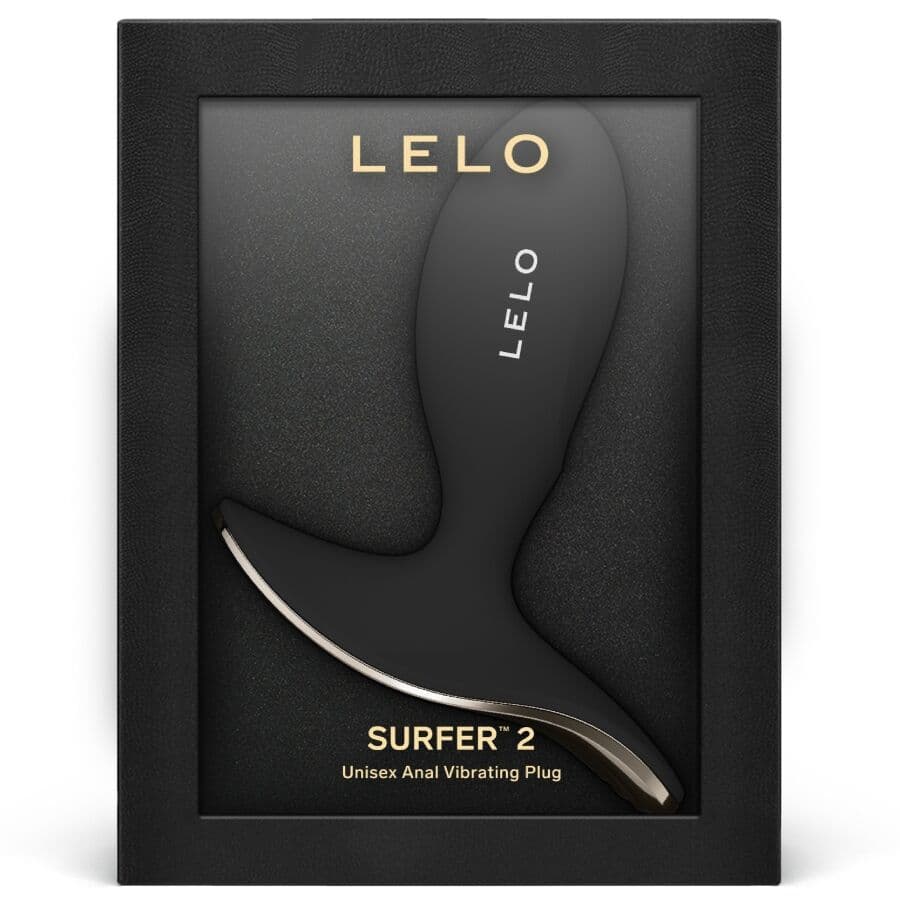LELO - SURFER 2 UNISEX ANALVIBRATIONSPLUG SCHWARZ 3
