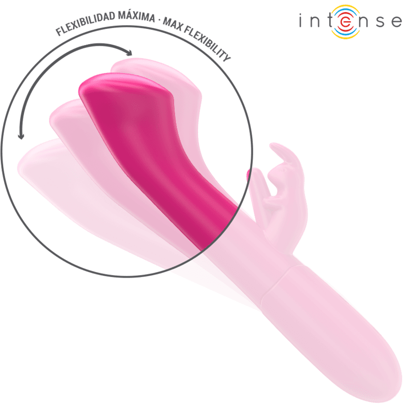 INTENSE - JULIETA RABBIT VIBRATOR 18,6 CM 10 VIBRACIJA RUŽIČASTI 4