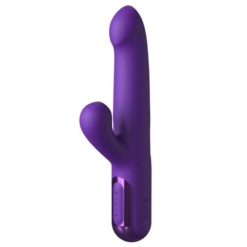 FANTASY FOR HER - RABBIT VIBRATOR S SUNKI SUPER SONIX THRUSTER, VIJOLIČEN, 22 CM 3