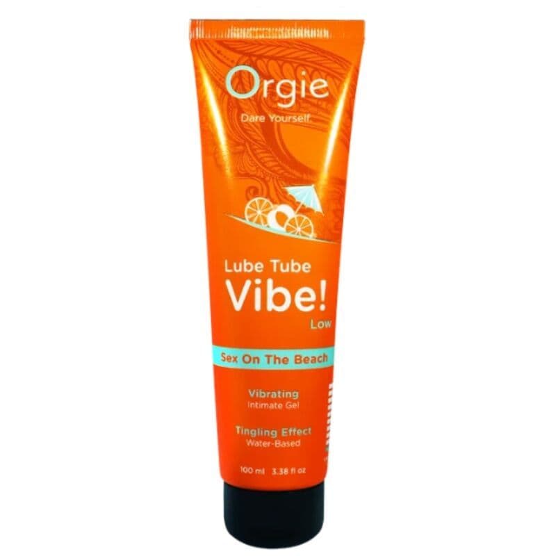 ORGIE - LUBE TUBE VIBE! SEX ON THE BEACH KISSABLE INTIMATE GEL LOW TINGLING 100 ML 2