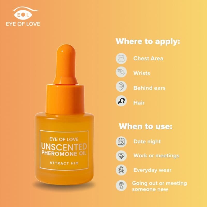 EYE OF LOVE, PHEROMONHALTIGES PARFÜMÖL FÜR FRAUEN, GERUCHSNEUTRAL, 20 ML 4