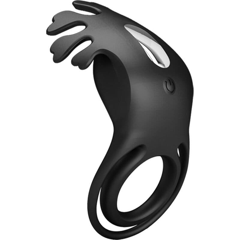 PRETTY LOVE - RUBEN VIBRATOR RING 7 VIBRATIONS BLACK SILICONE 3