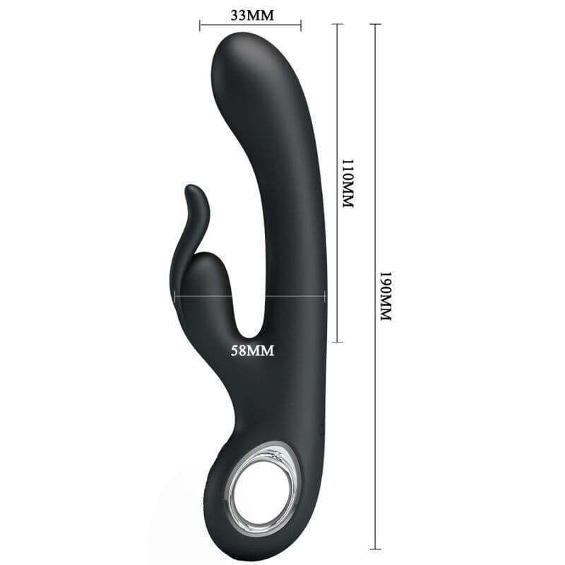 PRETTY LOVE - CARINA VIBRATORE CLITORIDE E STIMOLATORE PUNTO G 4