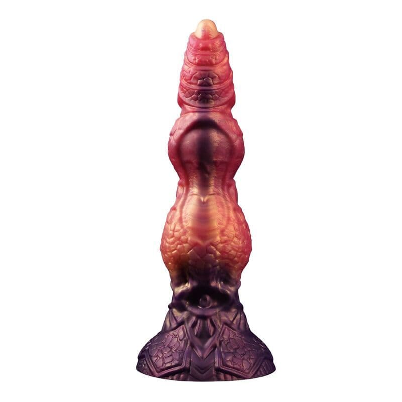 POWER MONSTERS, SAVAGE BEASTLORD DREIFARBIGER FANTASY-SILIKONDILDO 24 CM Ø 5 CM