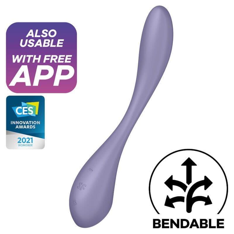 SATISFYER - G-SPOT FLEX 5 MULTI VIBRATOR, MODER