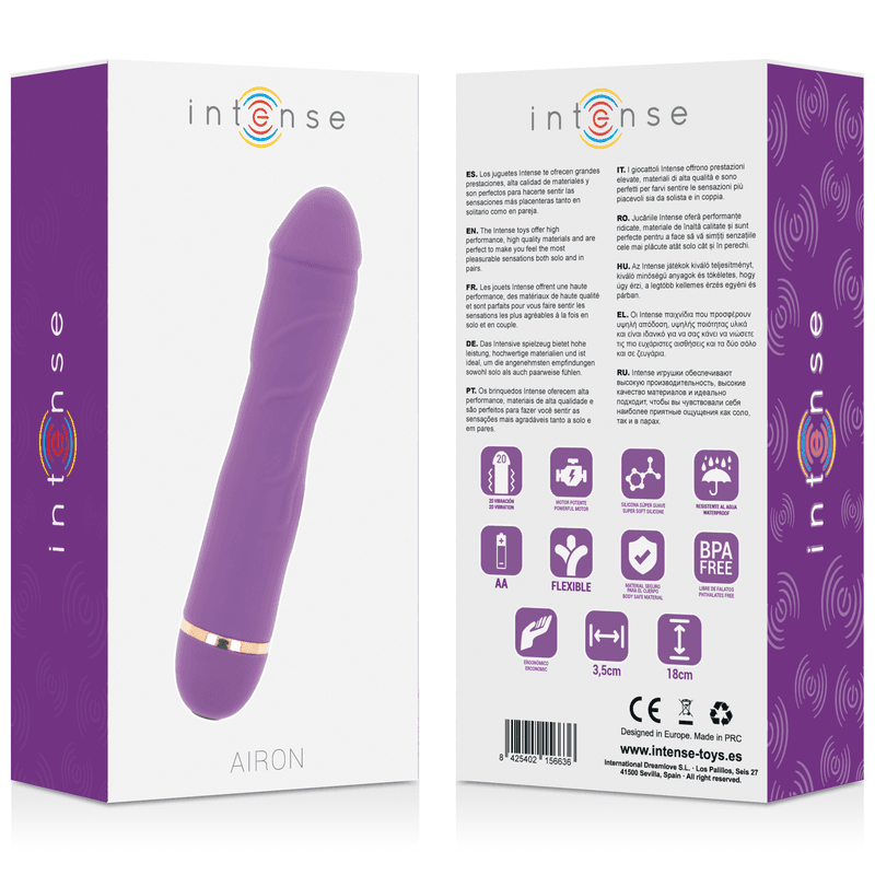 INTENSE - AIRON 20 SPEEDS SILICONE LILAC 4