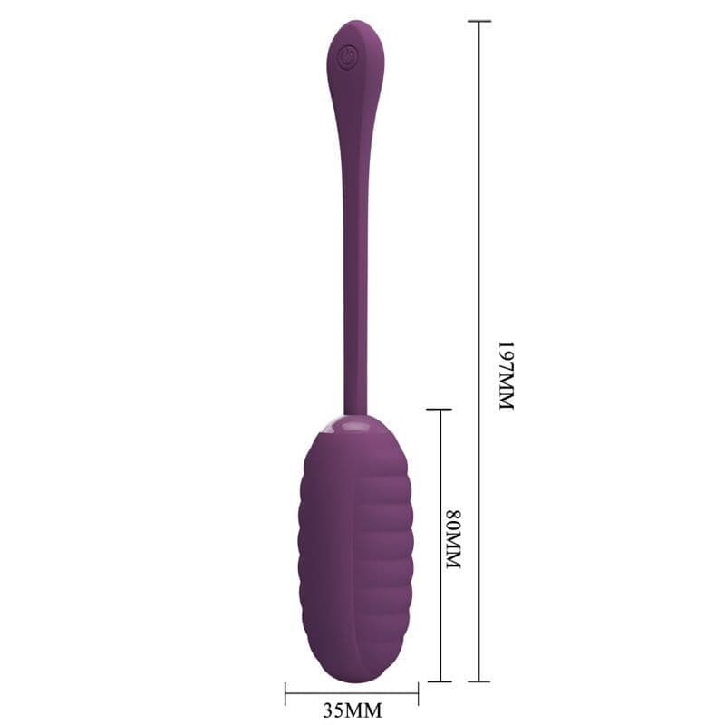 PRETTY LOVE - UOVO VIBRANTE RICARICABILE CASPER VIOLA 4