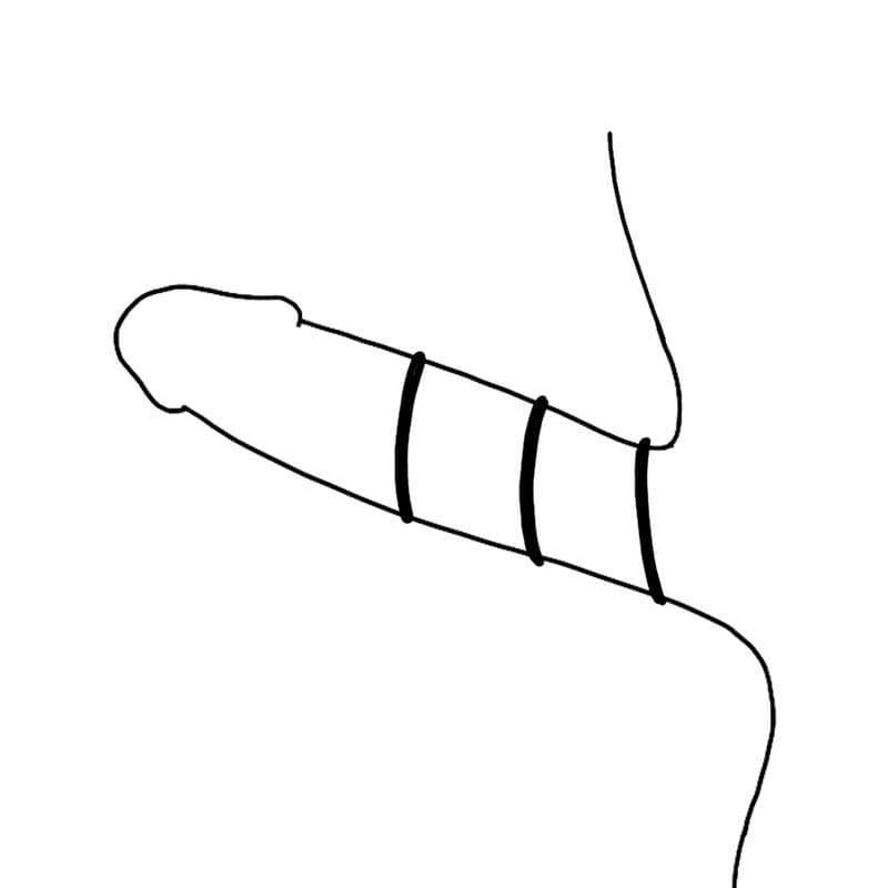 3 pezzi, colore nero 2