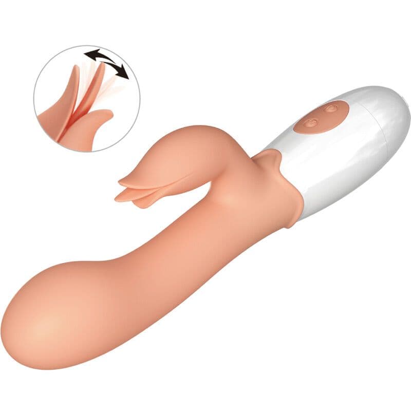 PRETTY LOVE - BLOODY MARY RABBIT VIBRATOR S KLITORALNIM NASTAVKOM 4