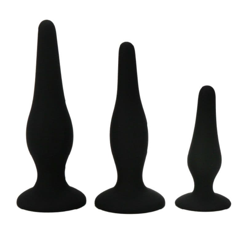 PRETTY LOVE - ANAL PLUGS SILICONE INITIATION KIT 3