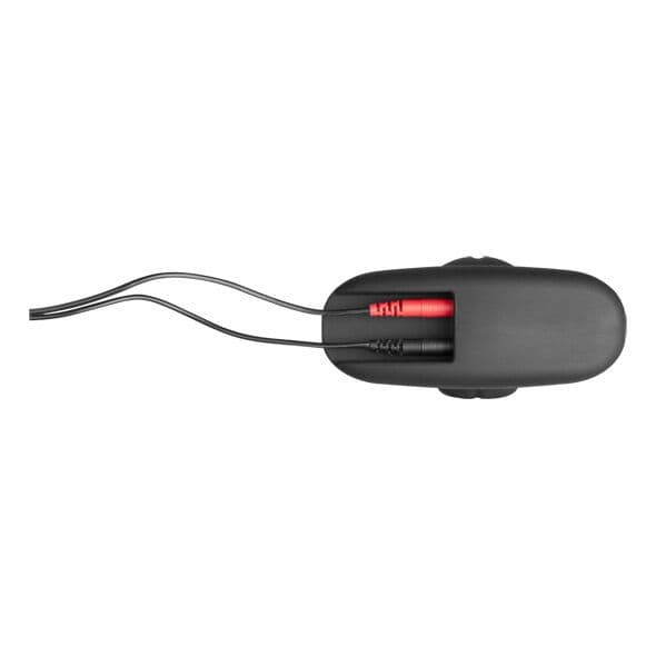 ELECTRASTIM - SILIKON SCHWARZ ROCKER BUTT PLUG MITTEL 3