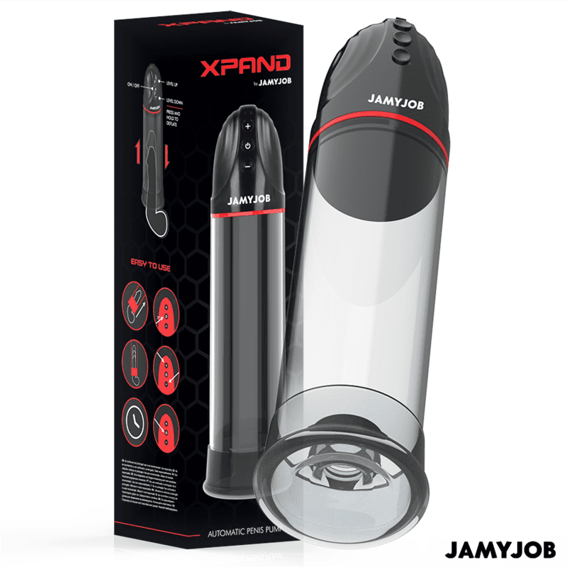 JAMYJOB - POMPA AUTOMATICA XPAND 3 LIVELLI DI ASPIRAZIONE GRIGIA 2