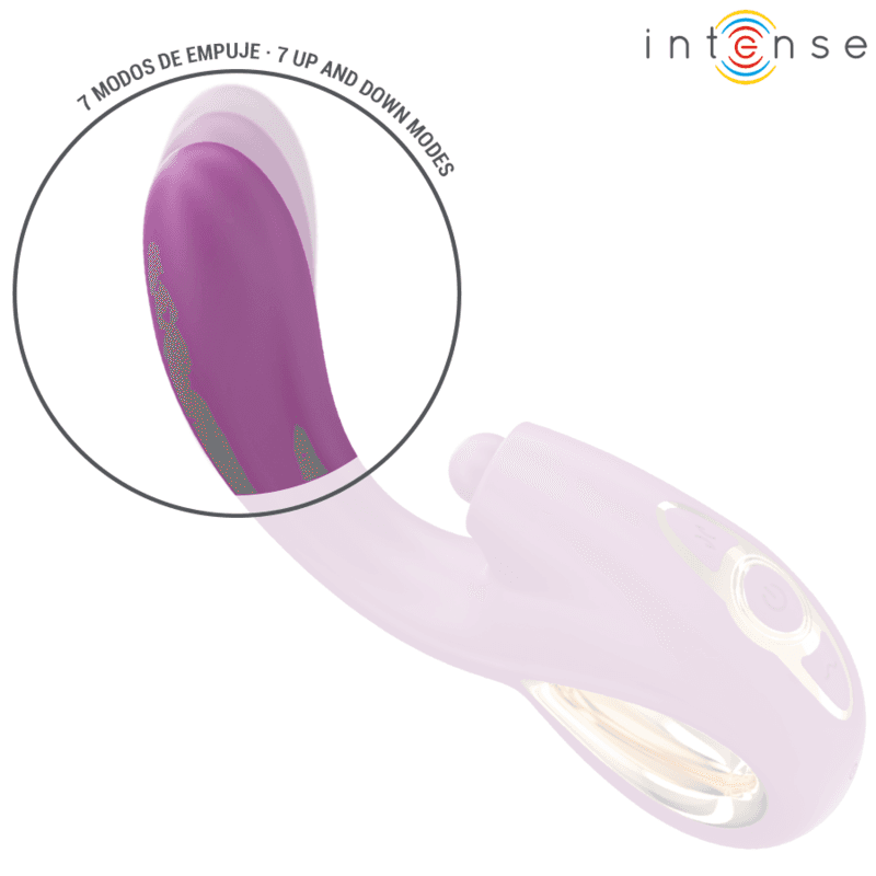 INTENSE - LALI MULTIFUNCTION G-SPOT VIBRATOR TAPPING & THRUST & VIBRATION PURPLE 4