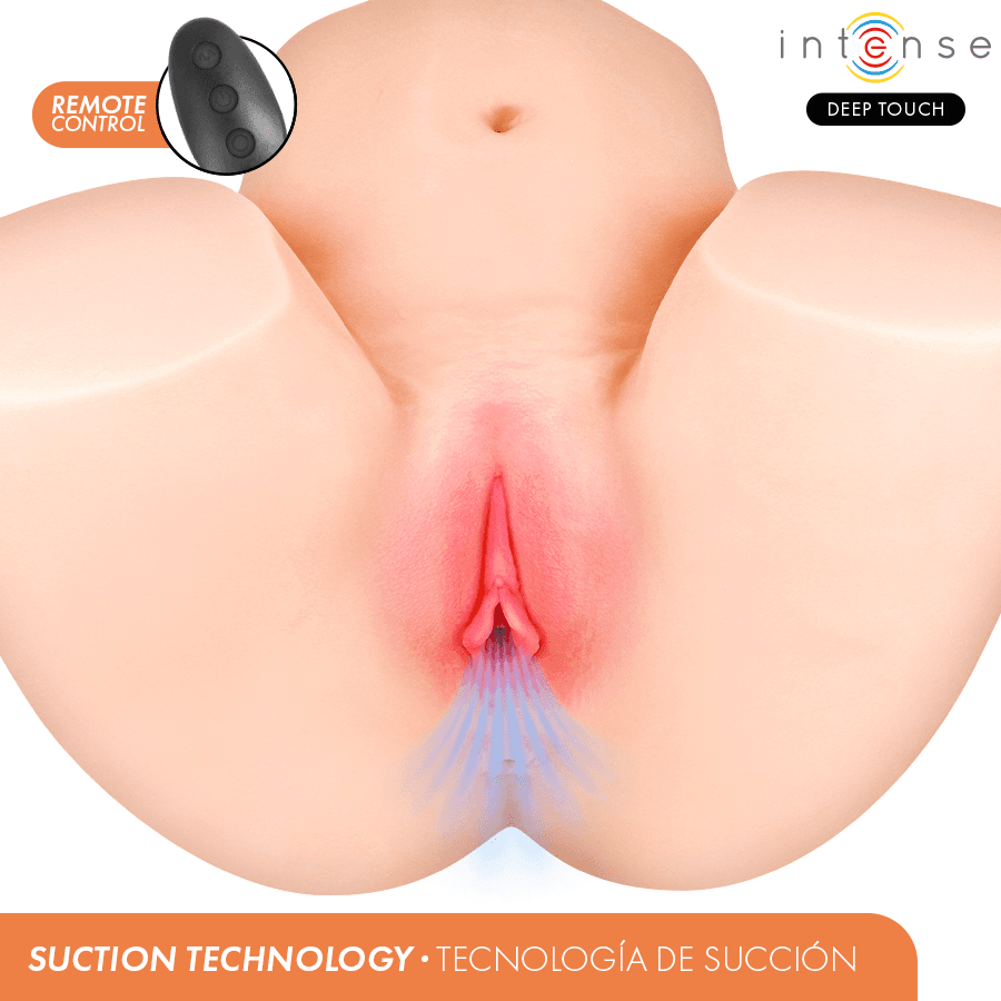 INTENSE DEEP TOUCH - JULIA VAGINALMASTURBATOR MIT SAUG-, WÄRME-, VIBRATIONS- UND SPRACHEFFEKTEN SOWIE FERNBEDIENUNG, 9 KG 2