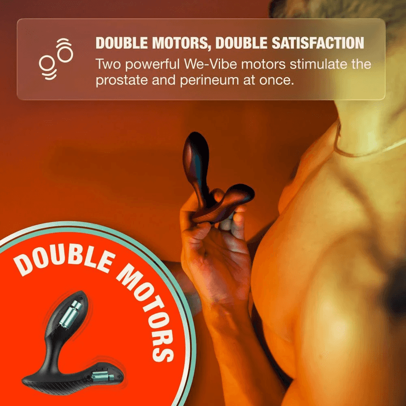 ARCWAVE - PERK VIBRATING PROSTATE MASSAGER WITH DUAL MOTOR AND REMOTE CONTROL BLACK 4