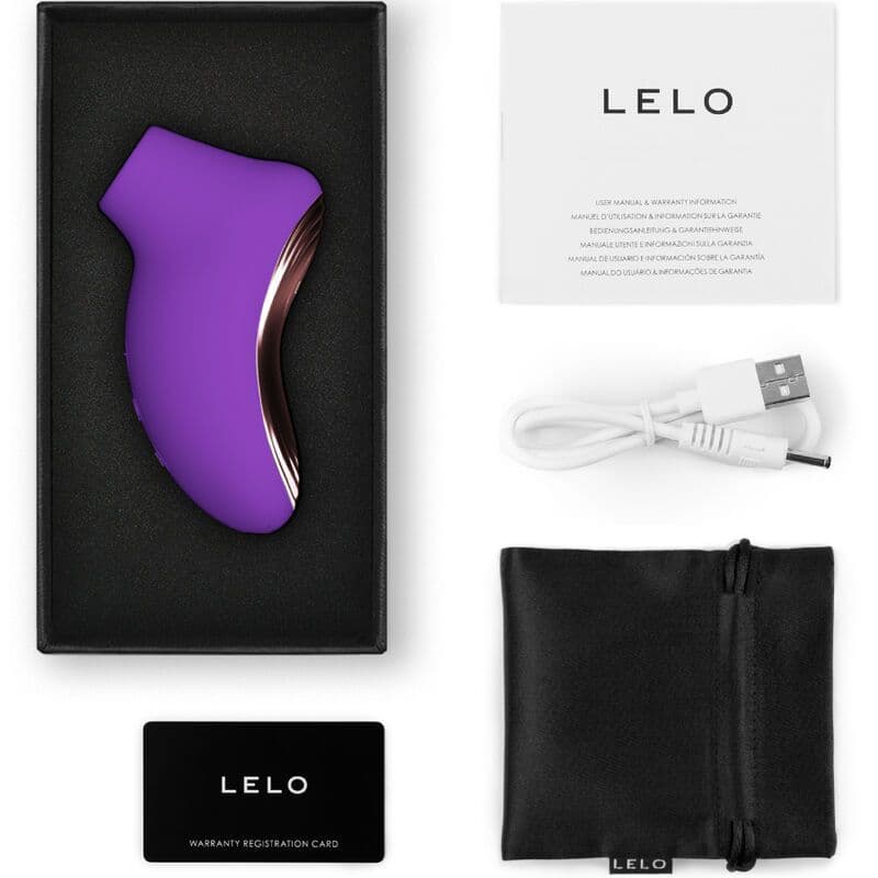 LELO - SONA 2 TRAVEL PURPLE SONIC KLITORIS MASSAGER 4