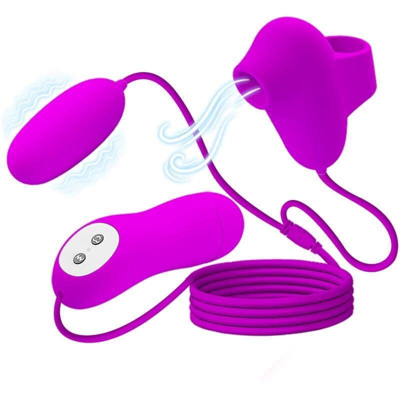 PRETTY LOVE - VIBRATING BULLET AND SUCTION CUP 2