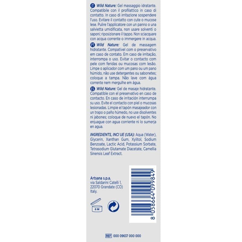 CONTROL - WILD NATURE GEL MASAJE 3 EN 1 200 ML 2