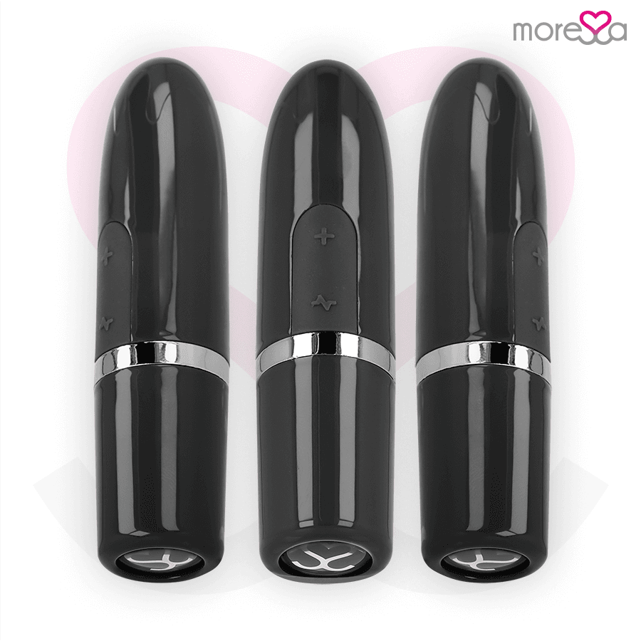 MORESSA - IVY POTOVALNI VIBRATOR IN STIMULATOR, ČRN 2