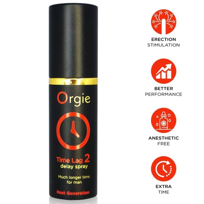 ORGIE - Time Lag 2 sprej za odgodu bez anestetika, 10 ml