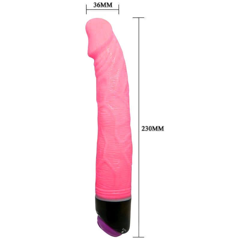 BAILE - ADOUR CLUB VIBRATORE REALISTICO 23 CM ROSA 2