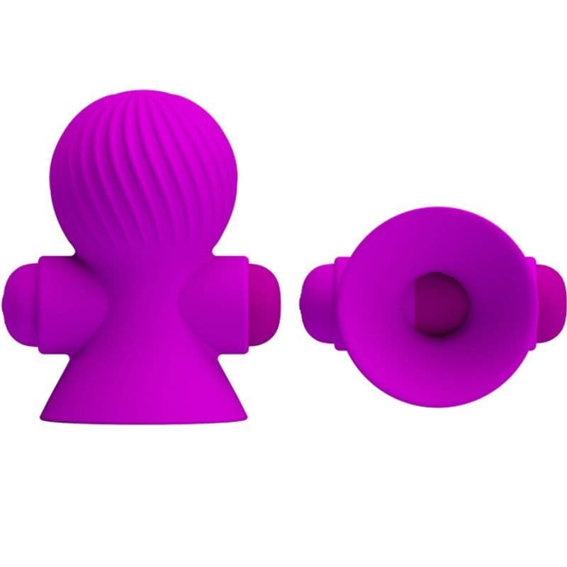 PRETTY LOVE - NIPPLE STIMULATORS 12M LILAC VIBRATION 2