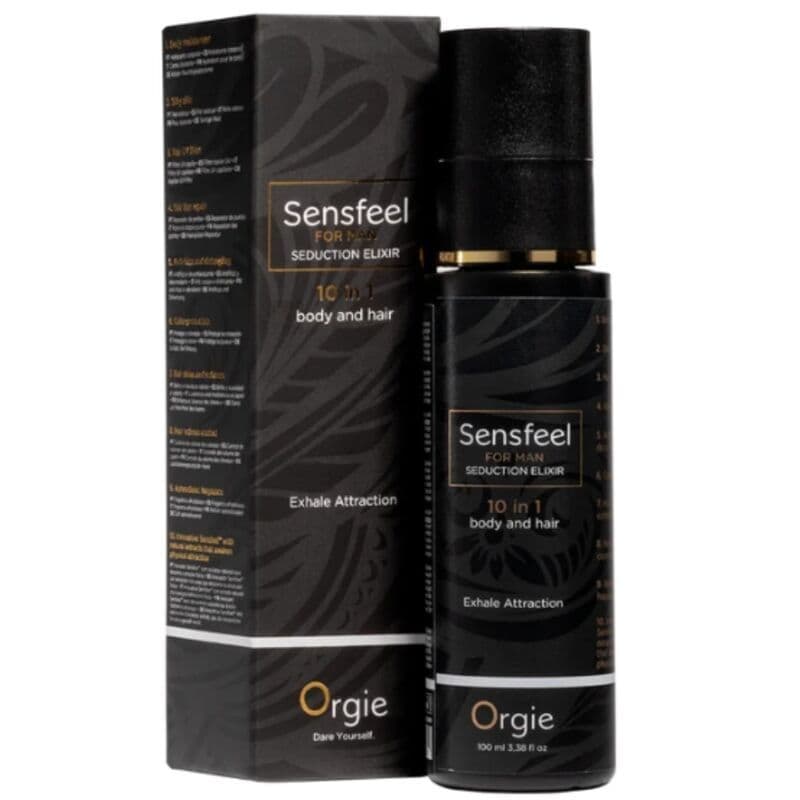 ORGIE - SENSFEEL FOR MAN SEDUCTION ELIXIR 10 IN 1 BODY AND HAIR 100 ML 4