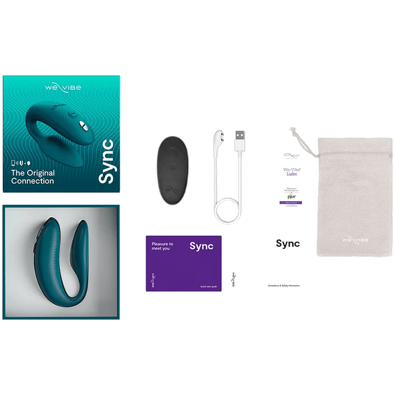 WE-VIBE - SYNC 2 VERSTELLBARER PAARVIBRATOR SAMTGRÜN 3