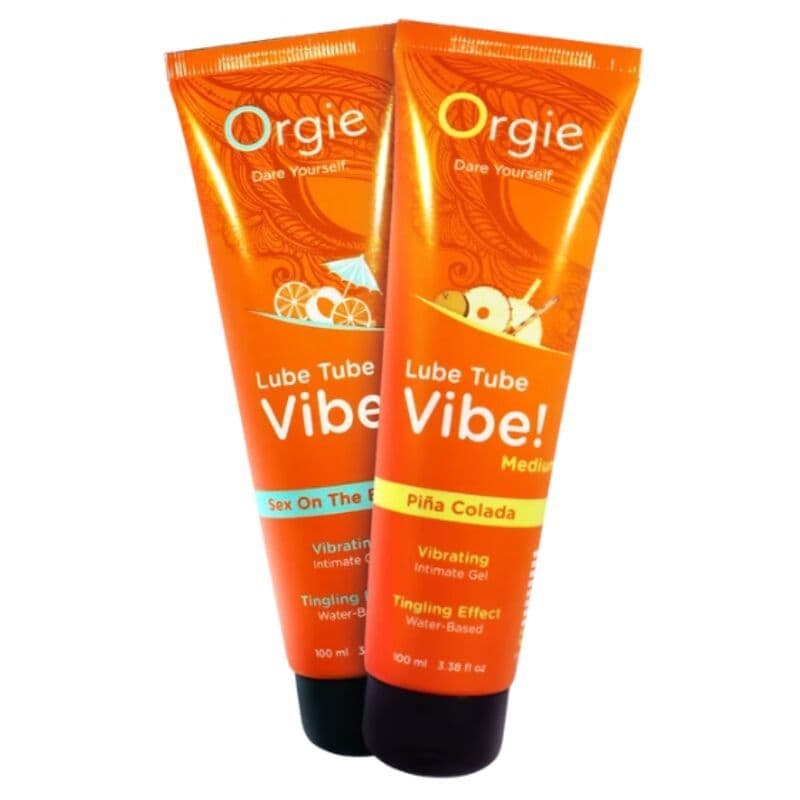 ORGIE - Lube tube vibe! Piña colada kissable intimni gel medium tingling, 100 ML 4