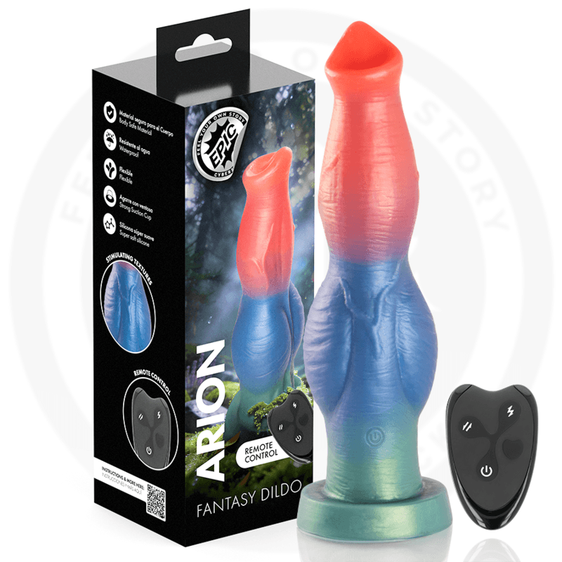 EPIC - Arion polnilni vibracijski dildo z daljinskim upravljalnikom