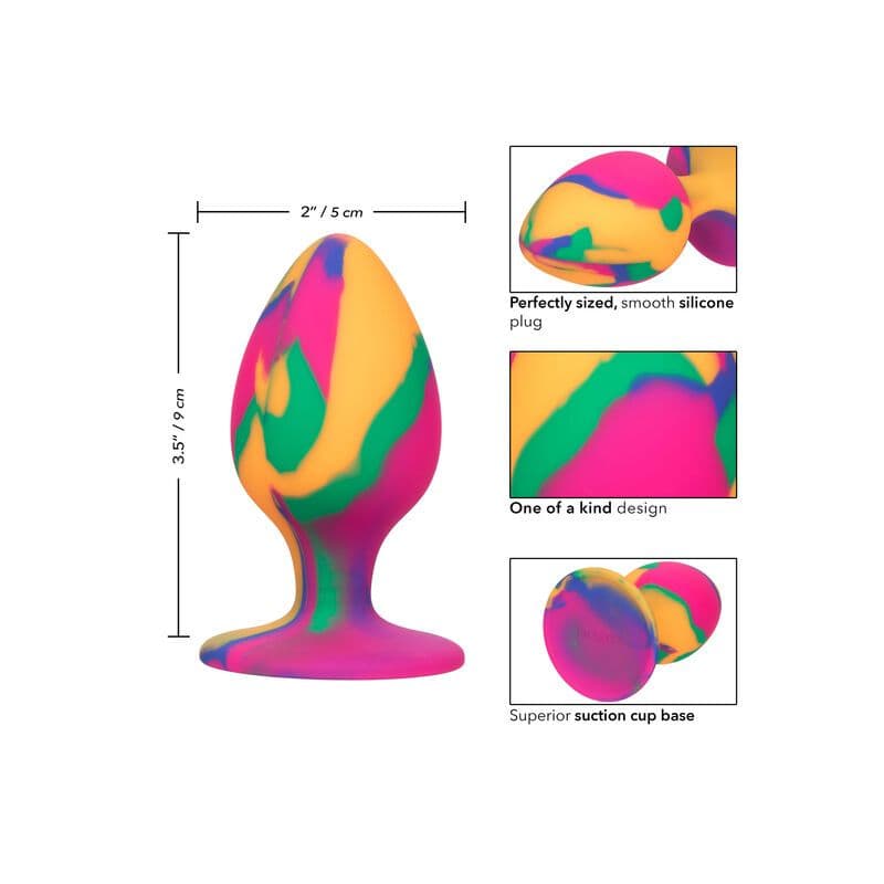CALEXOTICS - CHEEKY GRANDE SPINA TIE-DYE ANALE 3