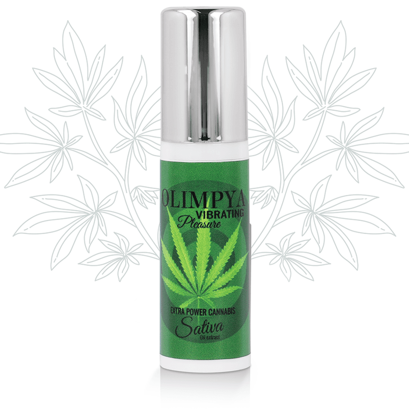 OLIMPYA - VIBRATING PLEASURE EXTRA SATIVA KONOPLJIN STIMULATIVNI GEL 2