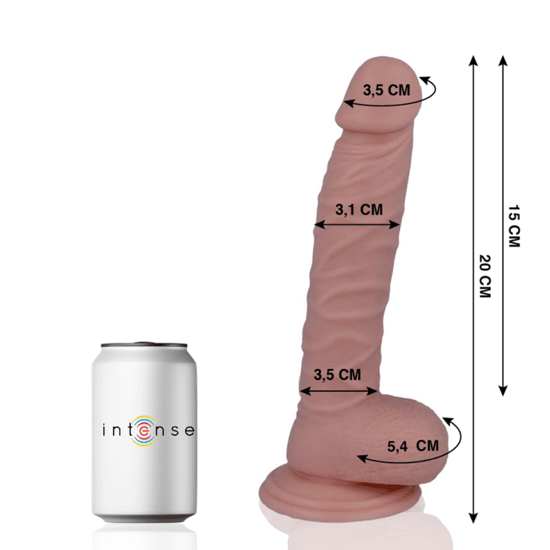 MR INTENSE - 19 REALISTIC COCK 20 CM -O- 3.1 CM 2