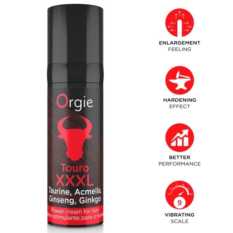 ORGIE - TOURO XXXL STIMULATING CREAM FOR MEN 15 ML