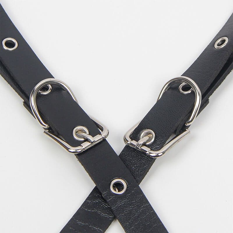SUBBLIME - HARNESS WITH STRAPS AND CHAINDETAILS ONE SIZE 4