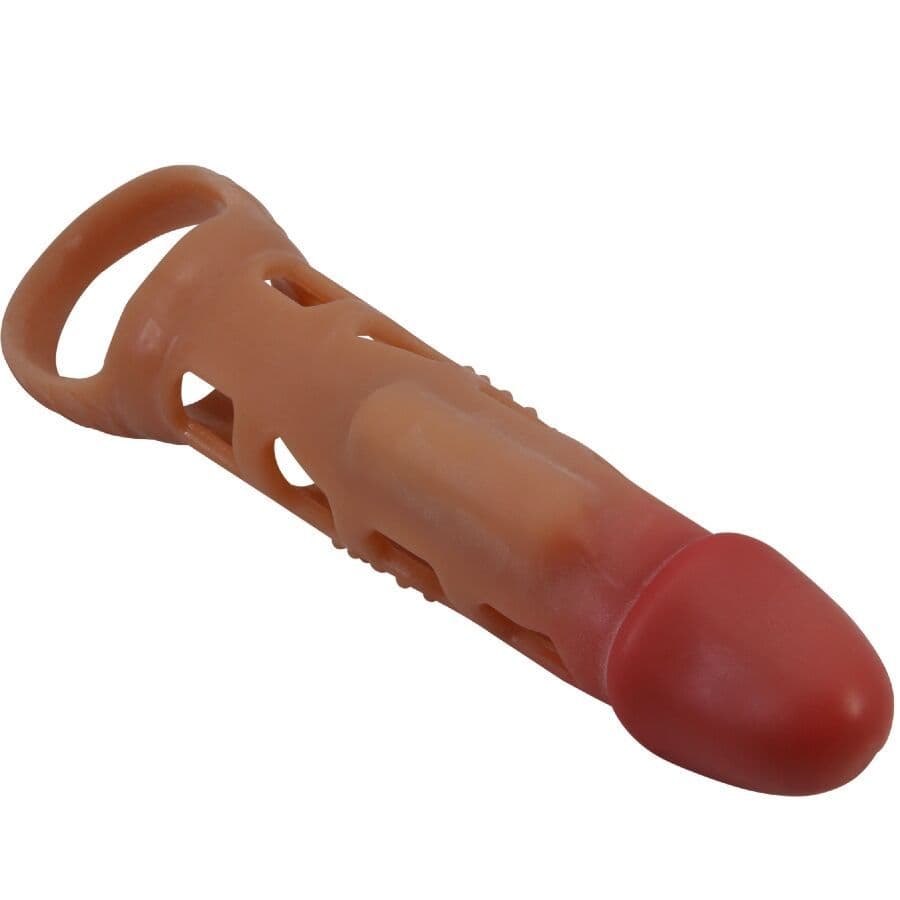 PRETTY LOVE - PRESTON VIBRATING PENIS SLEEVE 18 CM 3