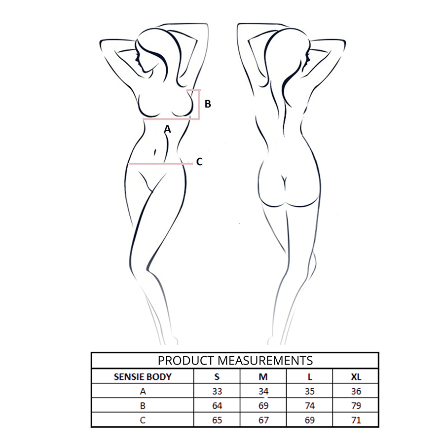 PASSION - SENSIE BODY BLACK S/M 4