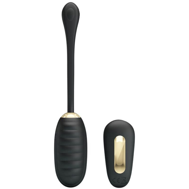 PRETTY LOVE - DOREEN LUXURY UOVO VIBRANTE RICARICABILE NERO TELECOMANDO 2