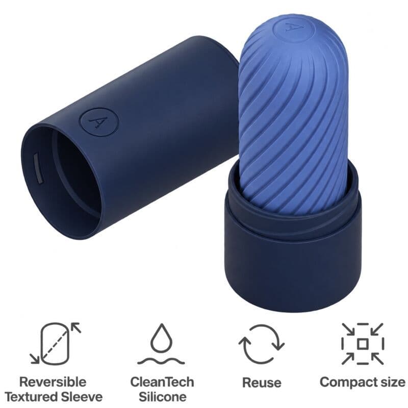 ARCWAVE - GHOST STROKER REVERSIBILE IN SILICONE BLU 3