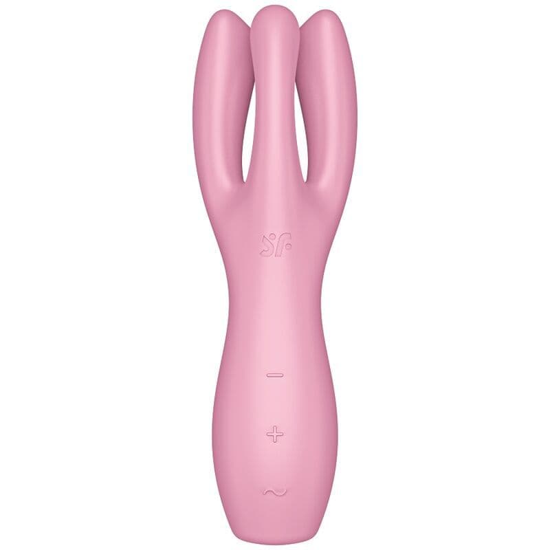 SATISFYER - THREESOME 3 VIBRATOR PINK 3