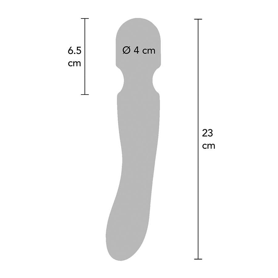 TOYJOY - LIGHT ZENITH WAND MASSAGER BLACK 3