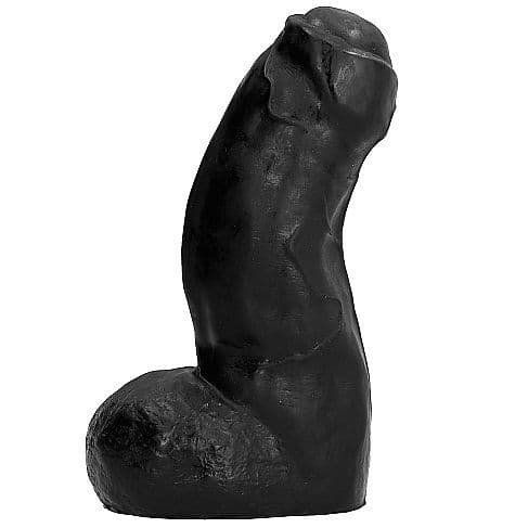 ALL BLACK, REALISTIČNI DONG, CRNI, 17 CM 2